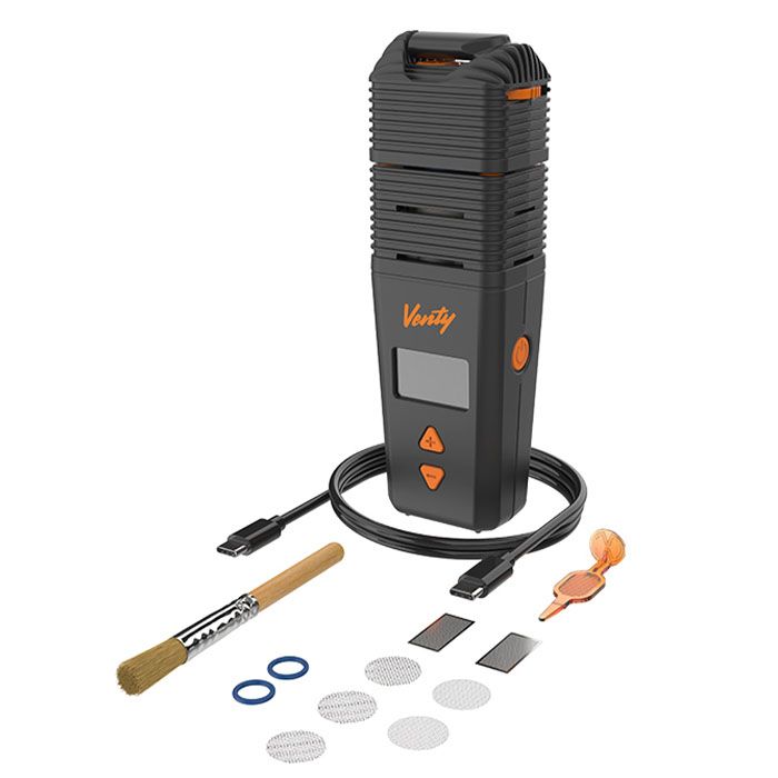 Venty vaporizer kit with accessories