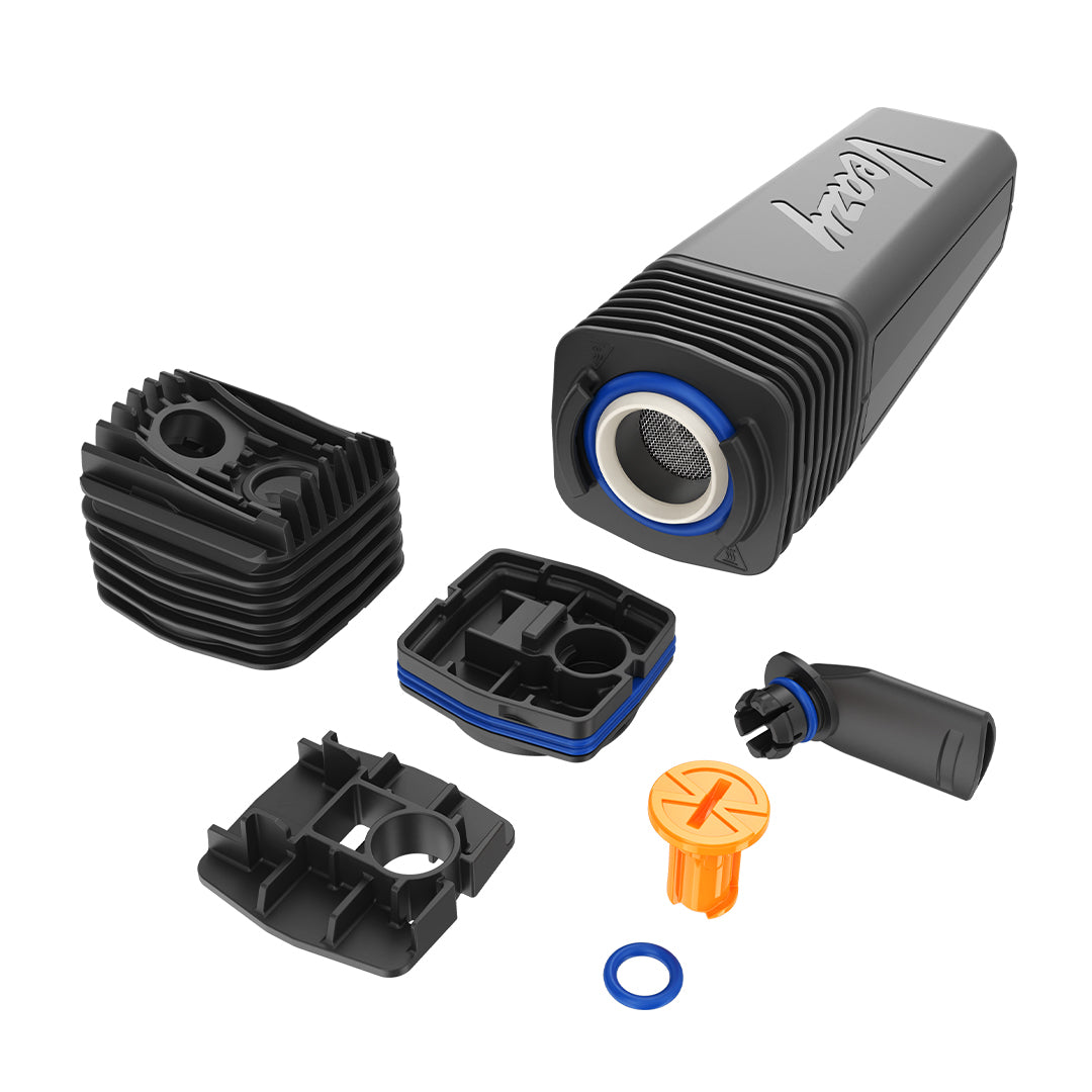 Storz &amp; Bickel Veazy with open herb chamber ready to load