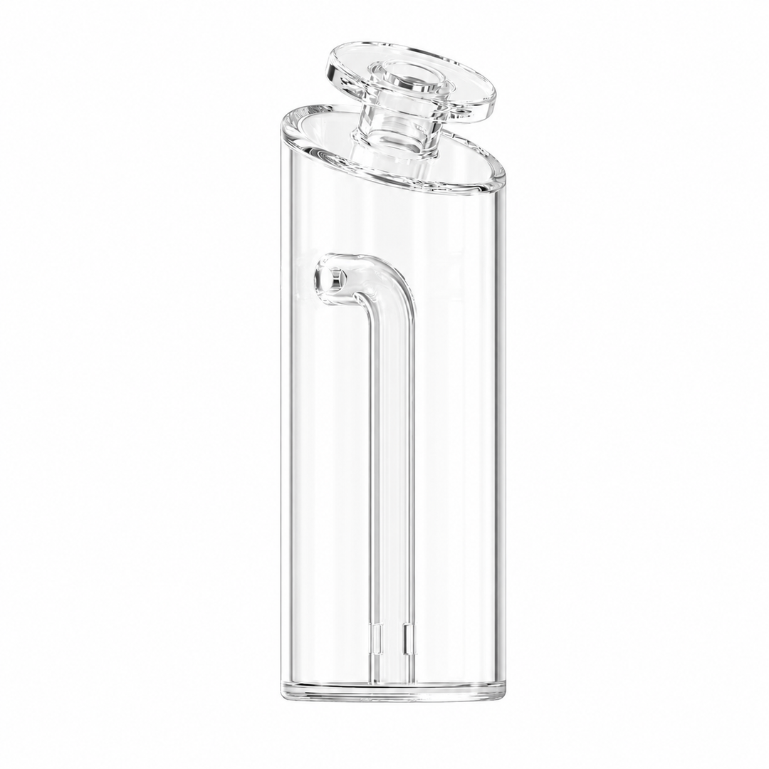 Dr. Dabber Switch Go Replacement Glass — custom-blown OEM standard glass attachment with laser-cut percolator for the Dr. Dabber Switch Go portable e-rig.