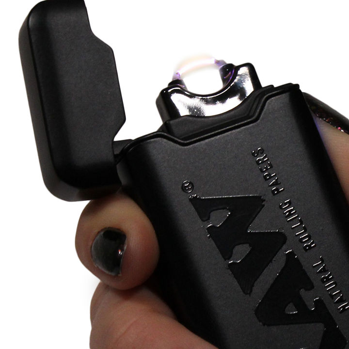 RAW rechargeable plasma lighter with high-power arc
