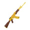 Techno BBQ AK47 Lighter Gold – Novelty Butane BBQ Lighter
