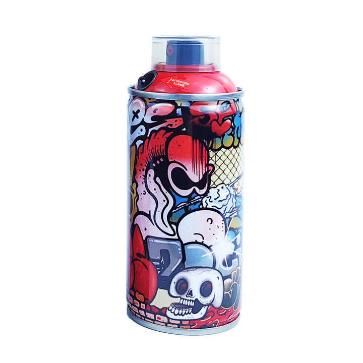 Techno Torch 5in Spray Can Torch — novelty spray-paint-can butane torch lighter, hero shot
