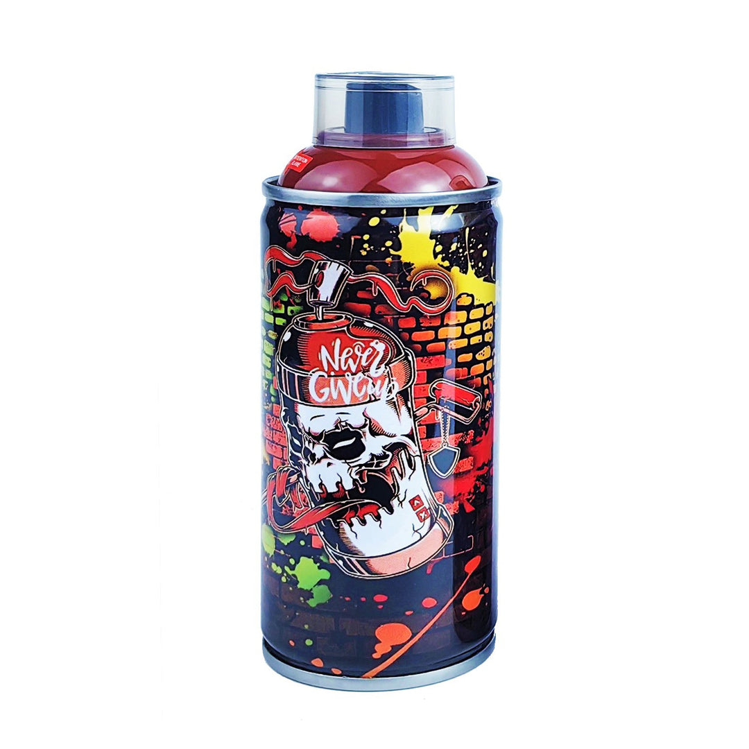 Techno Torch 5in Spray Can Torch — novelty spray-paint-can butane torch lighter, alternate angle