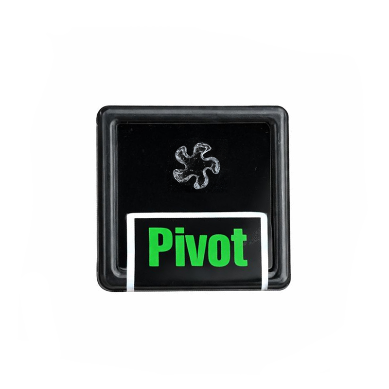 Black Market Quartz Flake spinner insert 7.5mm 5 blade, quartz flake insert for Puffco Pivot and small e-rig chambers, improved airflow and heat retention