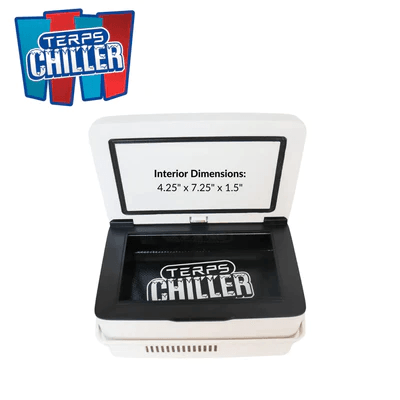 Terps Brand Terps Chiller — freezable terp chiller accessory, top-down view