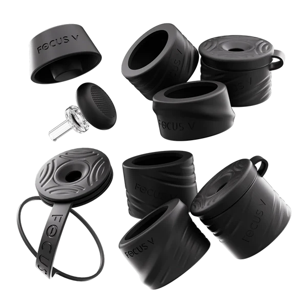 focus v carta swivel silicone essentials kit black colorway stealth silicone accessories