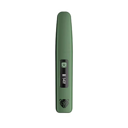 Compact Bear Quartz Trio 2.0 multi-function dab tool in green