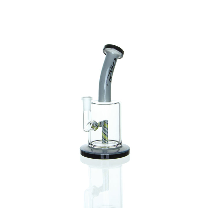 Toro Glass Macro XL — CFL Worked colorway heady tube, detail view