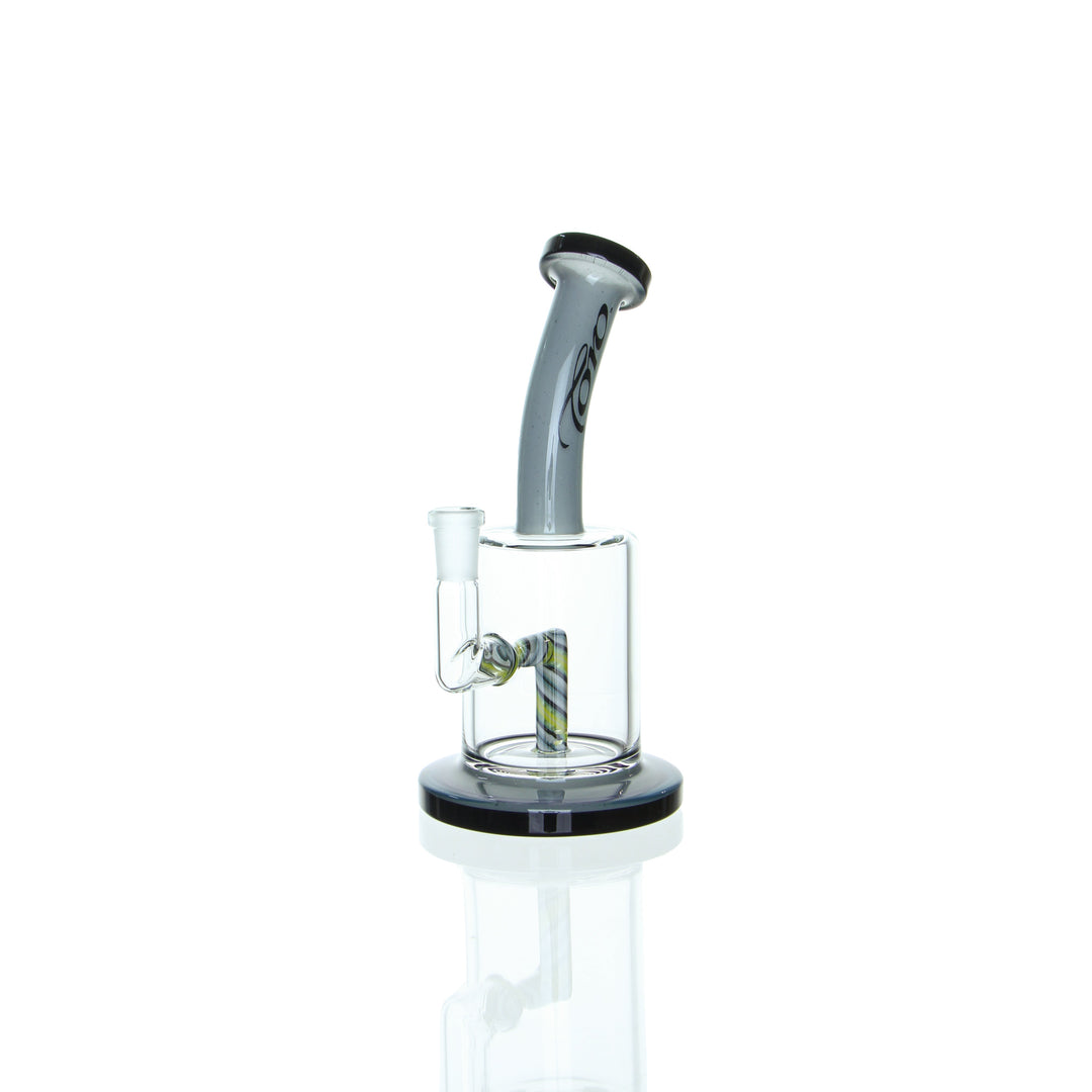 Toro Glass Macro XL — CFL Worked colorway heady tube, detail view