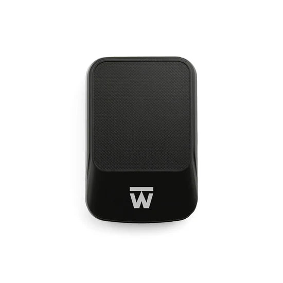 Truweigh Mini Crimson scale compact black housing, pocket size closed