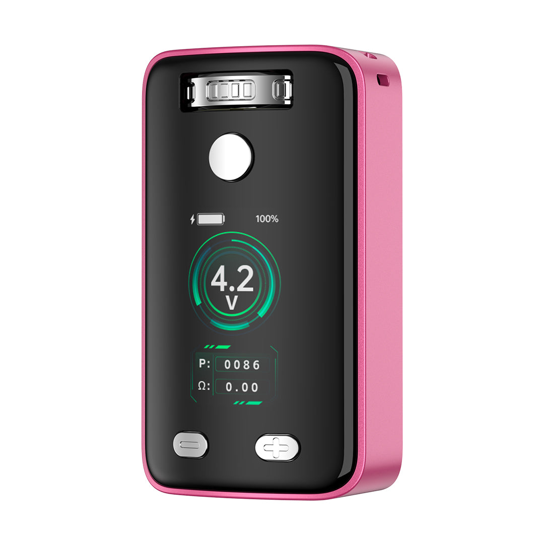 Yocan Uni 3.0 pink cartridge vape with smart voltage control and 510 compatibility, designed for stylish and efficient vaping sessions.