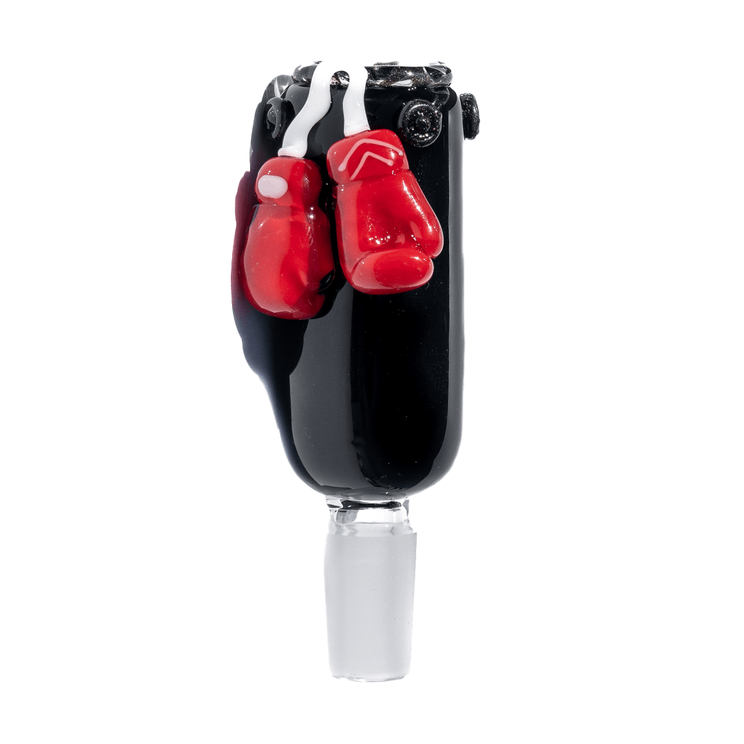 Tyson 2.0 Glove Hand Pipe — 14mm Black boxing glove hand pipe, hero shot