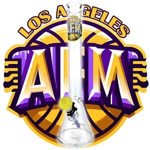 AFM - 18" Sports Beaker - Los Angeles Lakers