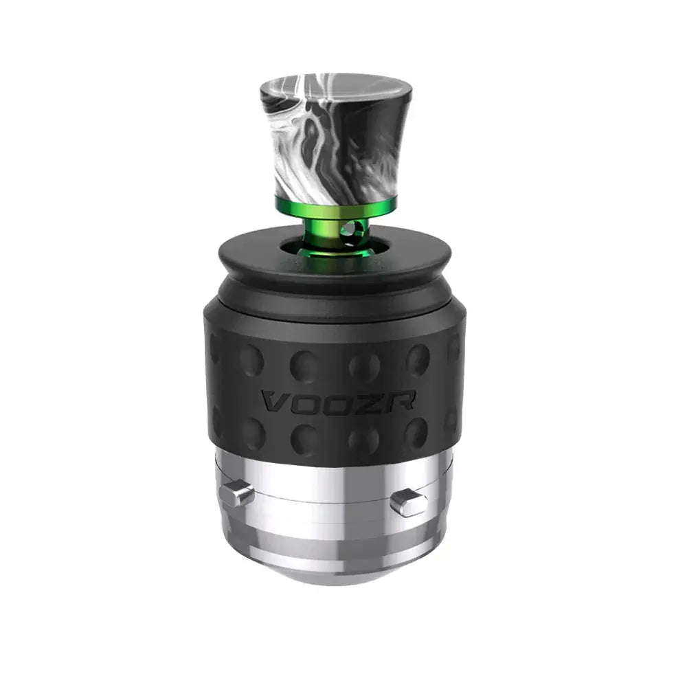 VOOZR OG Proxy 3DXL ceramic chamber installed with joystick cap showing full assembled upgrade for Puffco Proxy