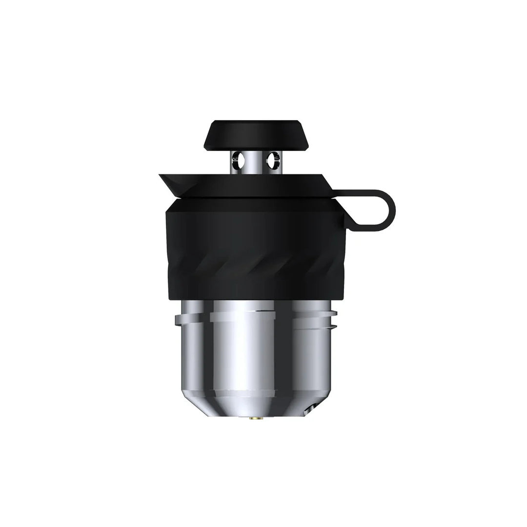 VOOZR Proxy V2 3DXL Atomizer installed on a Puffco Proxy showing the XL ceramic chamber for bigger loads and longer sessions