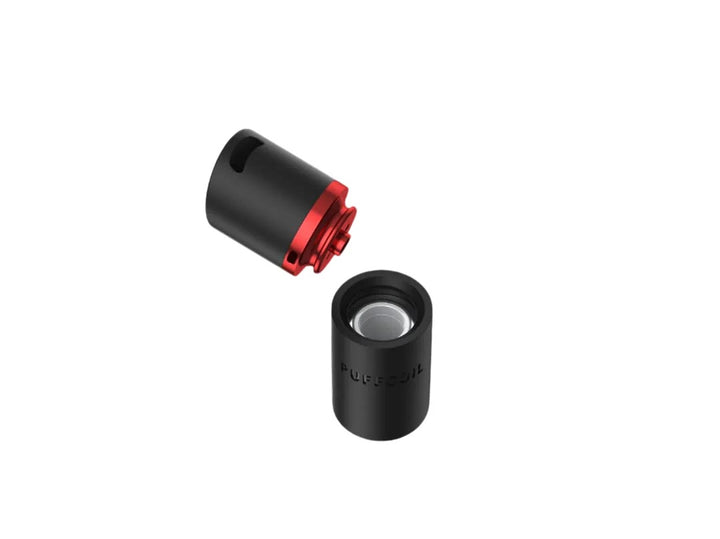 Close-up of 360° heating chamber interior