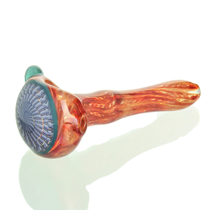 Conversion Glass Spin & Rake Spoon - Red #1