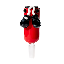 Load image into Gallery viewer, Tyson 14mm Red Glove Hand Pipe