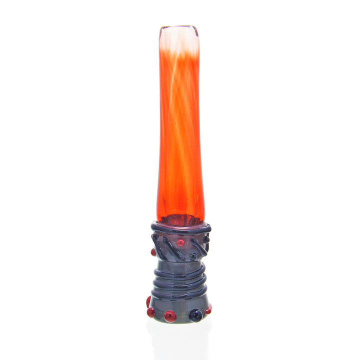 Wright Glass Lightsaber Chillum Red glass one-hitter