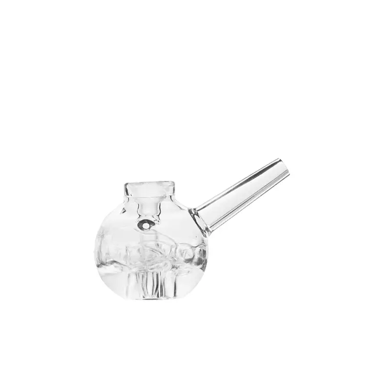 Animated demonstration of the Wulf Mods Beek Bubbler in action showing water percolation inside the globe chamber for smoother, cooler pulls