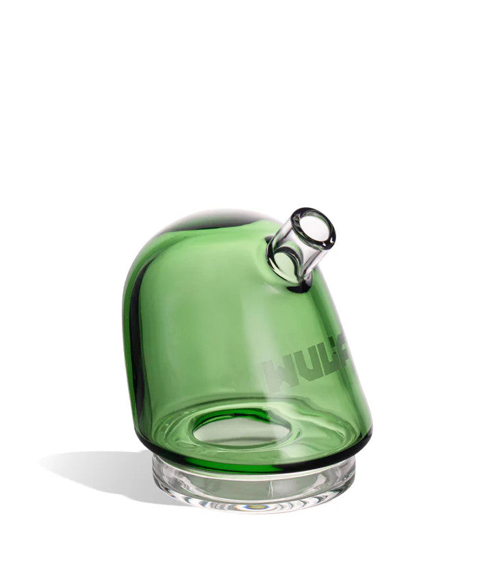 Wulf Mods Link Puffco Peak Attachment in Green — hose and rig kit hero view