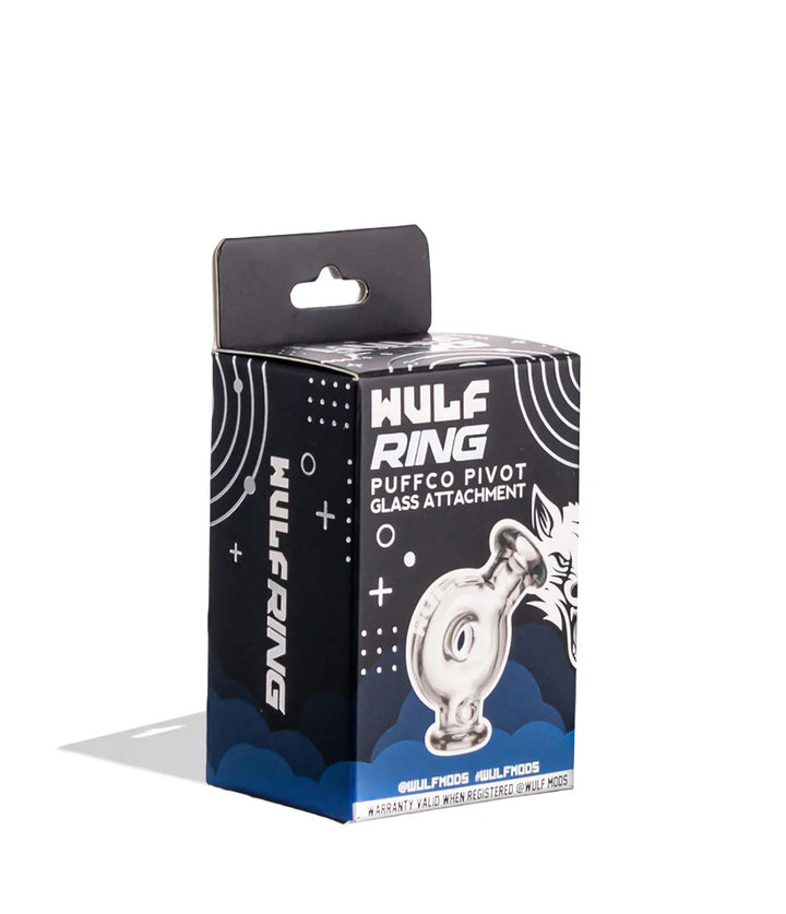 Wulf Mods Ring Puffco Pivot Top product box - Clear edition