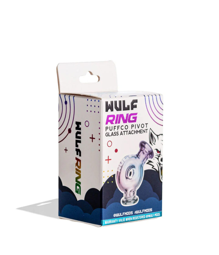 Wulf Mods Ring Puffco Pivot Attachment – Rainbow finish