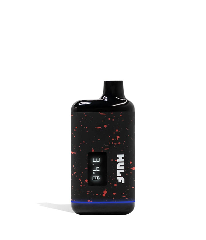 Wulf Mods Recon Vaporizer – Black and Red edition with digital screen and rechargeable cartridge battery.