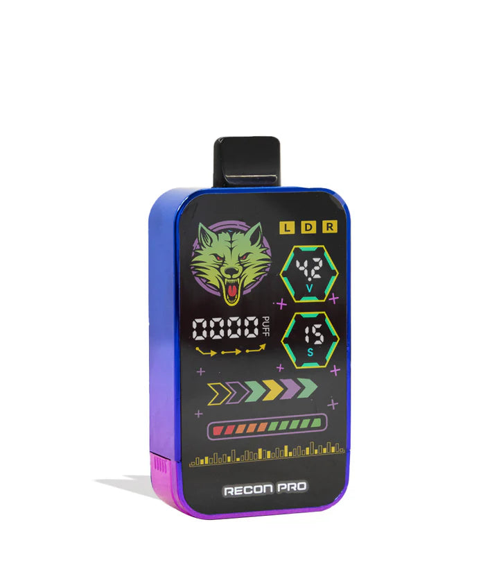 Angled view of Recon Pro Battery in Full Color finish showing blended gradient tones.