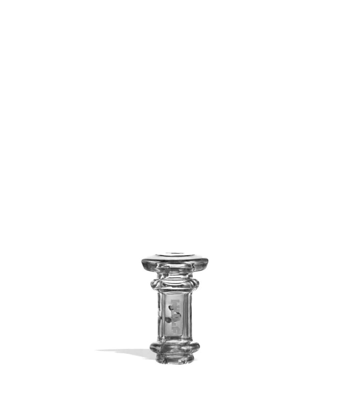 Handblown borosilicate Towr attachment upgrade for Puffco Pivot Smoke color