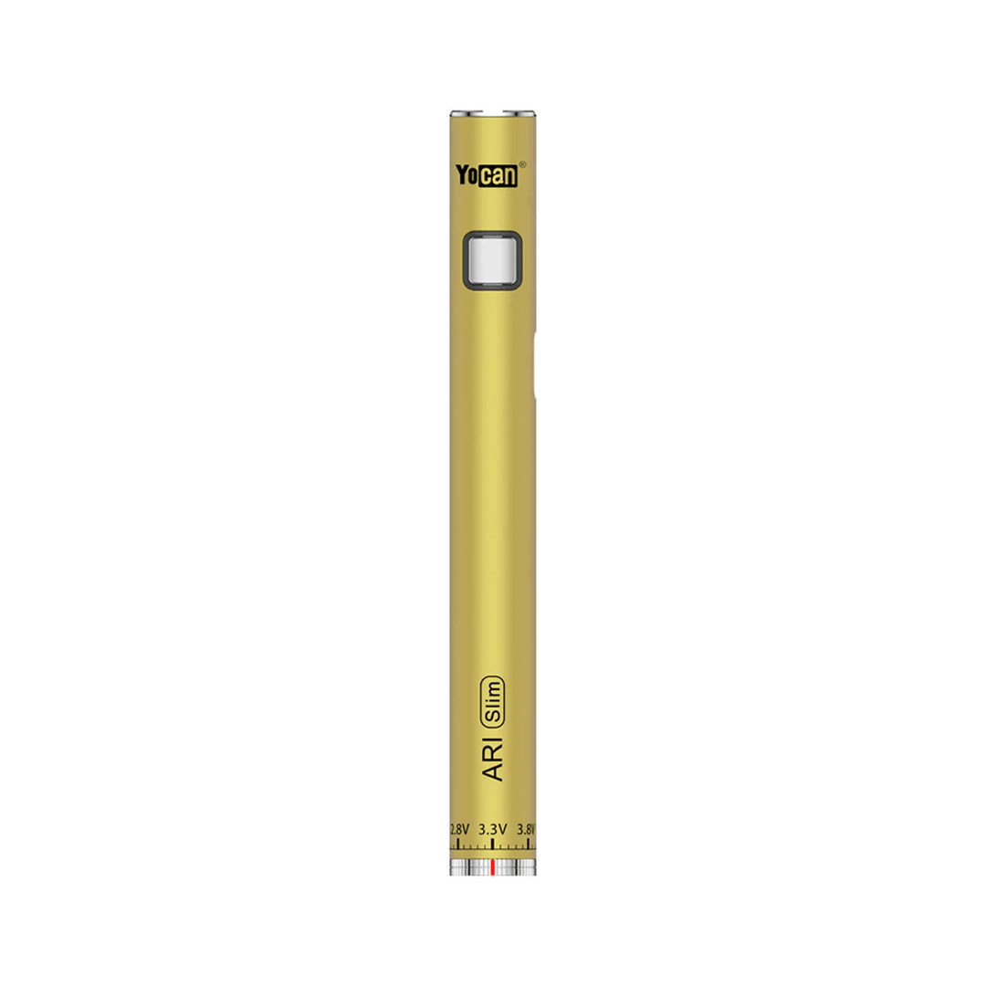 Yocan Ari Slim Cartridge Vaporizer Gold, alternate view