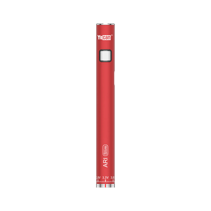 Yocan Ari Slim Cartridge Vaporizer Red, alternate view