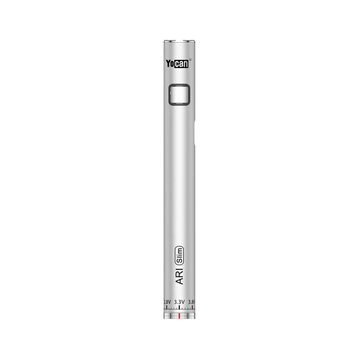 Yocan Ari Slim Cartridge Vaporizer Silver, alternate view