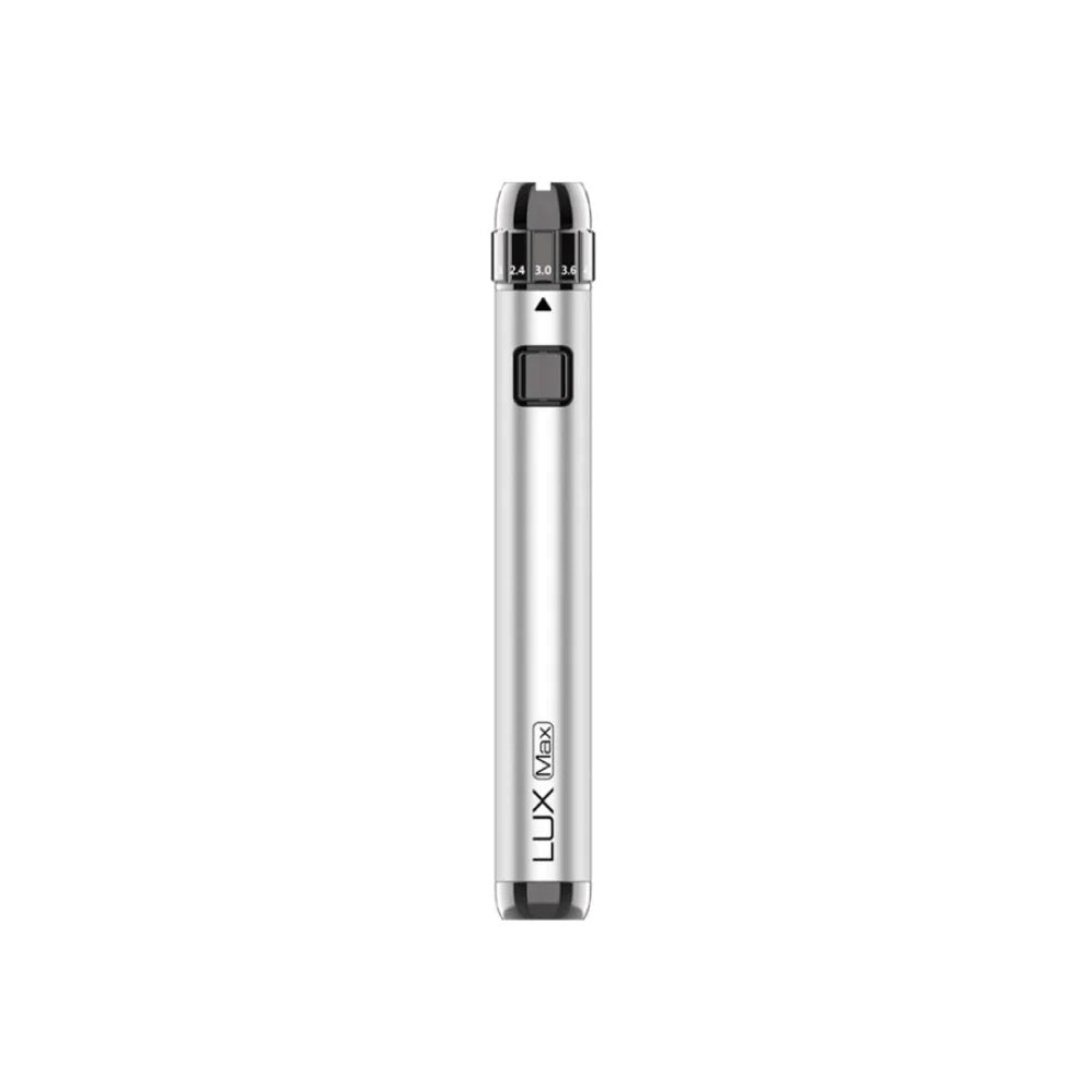 Yocan Lux MAX 510 Vape Battery — slim 510-thread vape pen battery, alternate angle