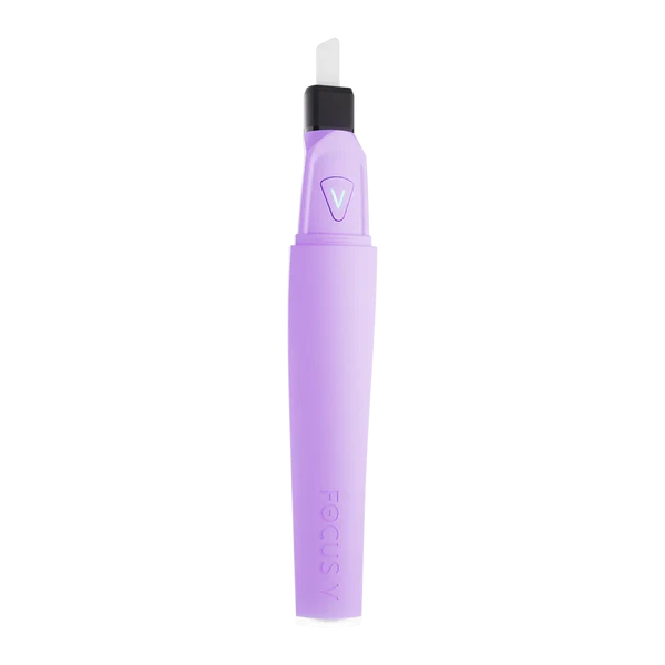 Focus V Saber Electronic Dab Tool – Lilac edition capless display with smooth pastel finish.