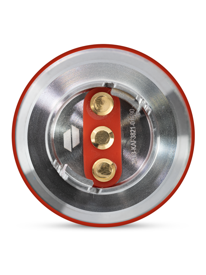 Puffco 3D replacement chamber bottom heating pins view