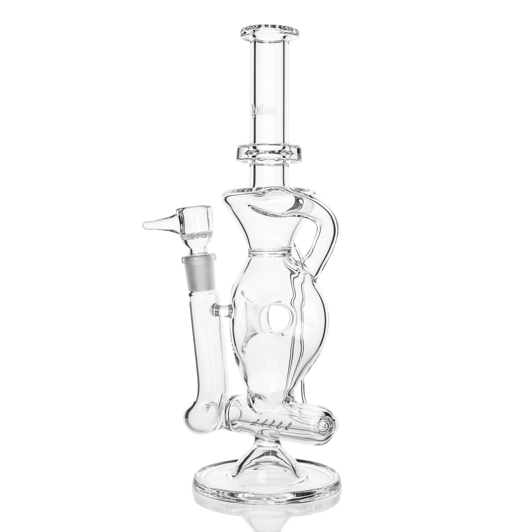 Ben Wilson - Triple Donut Inline Recycler - Clear