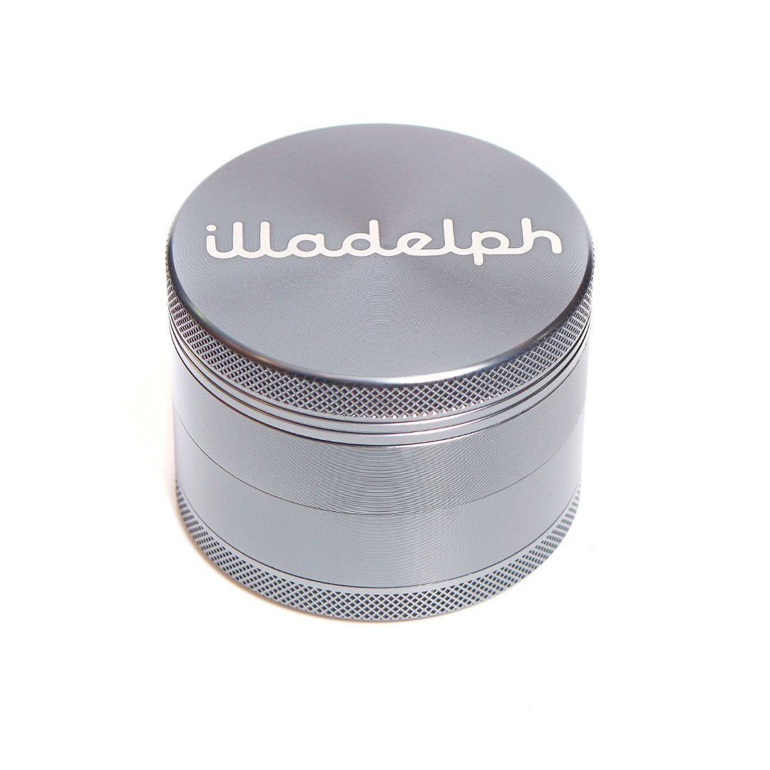 Illadelph - 4 Piece Grinder - Silver