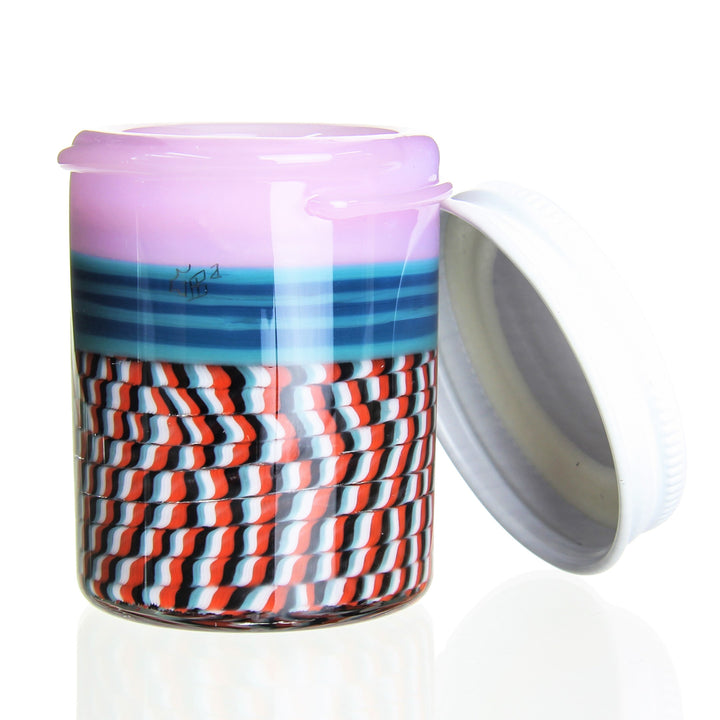 Conversion Glass - Glass Jar - Pastel Voodoo