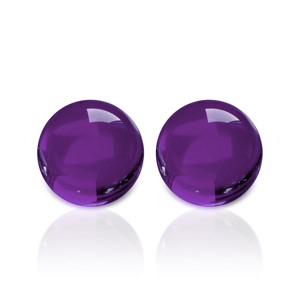 Ruby Pearl Co - 6mm Sapphire Terp Pearls - Exotic Purple