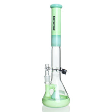 Load image into Gallery viewer, RooR Tech - 18&quot; Fixed Beaker - Milky Green w/ Black Logo