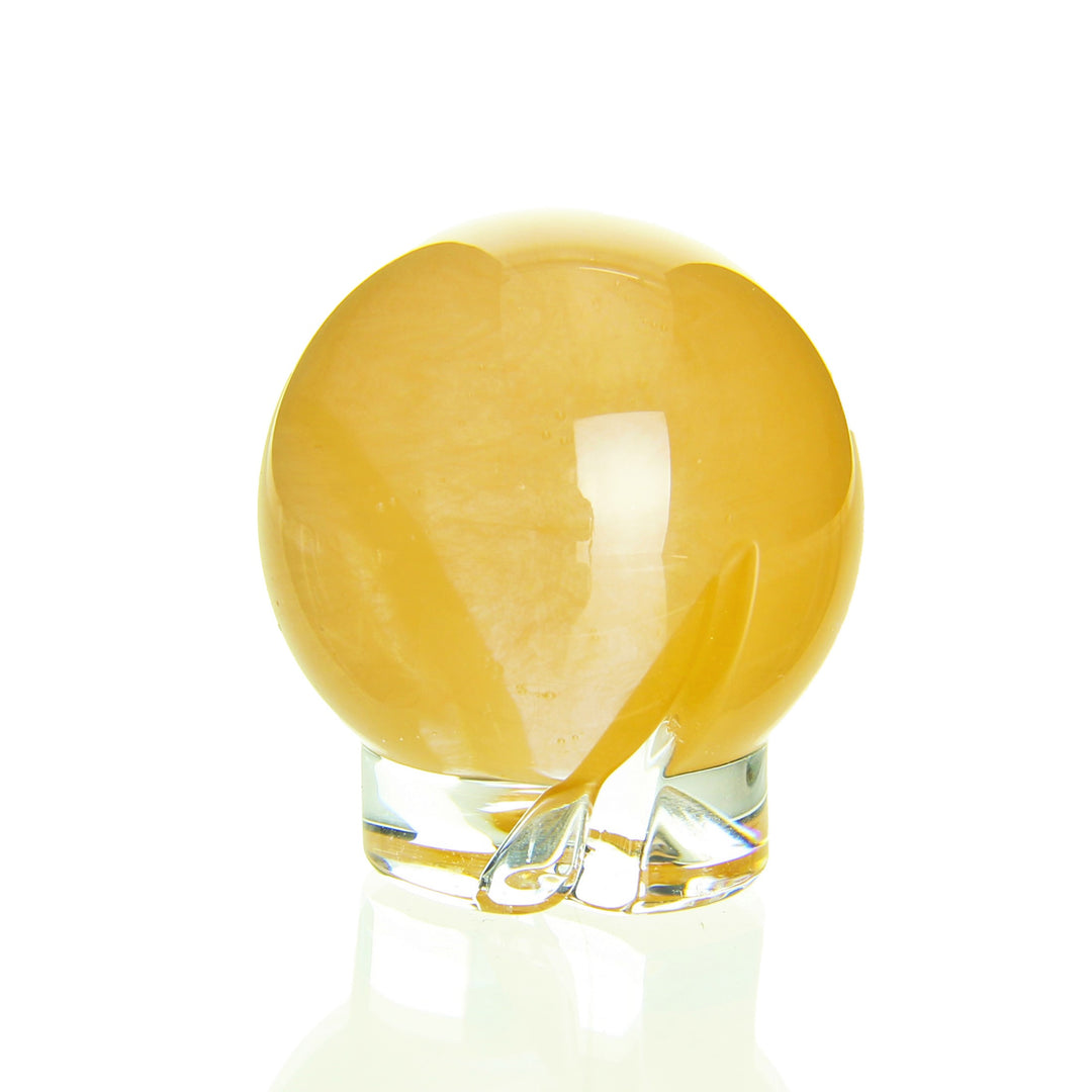 One Trick Pony Glass - Marble Spinner Carb Cap - Peach