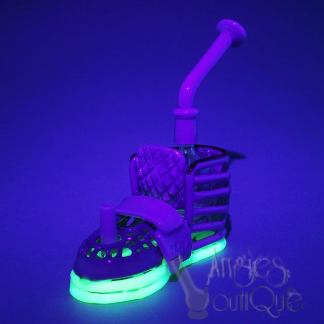 Hoobs Glass - Nike Air Yeezy 2 - Right Shoe Bong Rig