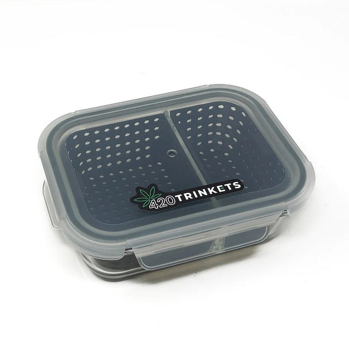 420 Trinkets - Dual Dunk Large Iso Cleaning Station - Black