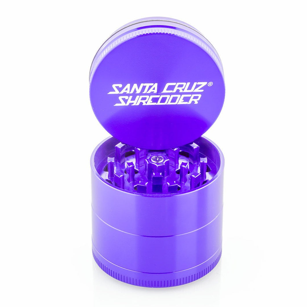 Santa Cruz Shredder - 4 Piece Medium Grinder - Purple