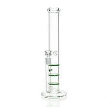 Load image into Gallery viewer, 16&quot; Straight Triple Honeycomb Stemless Tube - Green