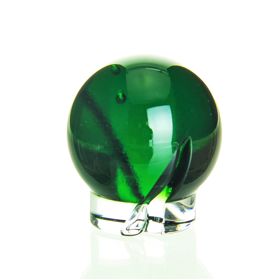 One Trick Pony Glass - Marble Spinner Carb Cap - Portland Green