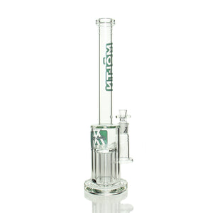 Moltn Glass - 65mm Short Single Tree Perc - Green