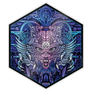 Mothership - Silicone Hex Mat - Sky Wolf