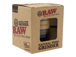 RAW - Natural Wood Grinder - Black
